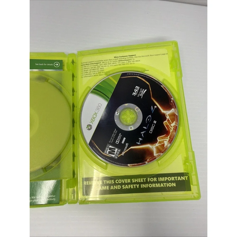 Halo 4 (Microsoft Xbox 360, 2012)‎ Complete CIB Tested Working Clean
